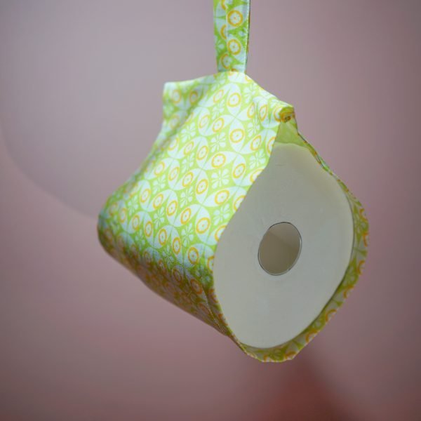 Retro Motifs Toilet Roll Holder